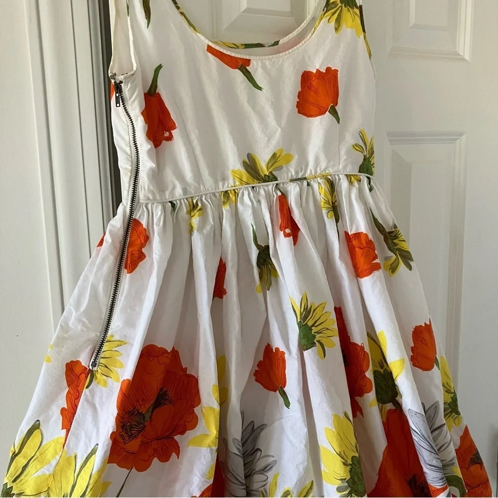 Anthropology Moulinette Soeurs Flower Dress with pockets (0) - Picture 6 of 12